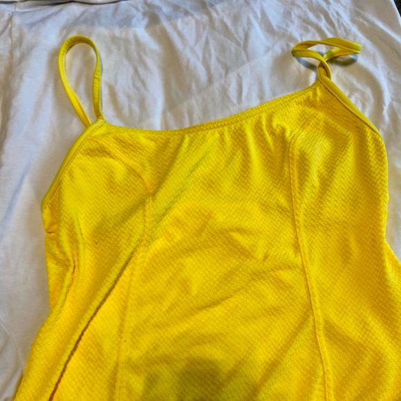 Yellow Swimsuit Top - Picture 2 of 4